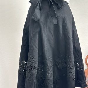 Escada Black Skirt 100% cotton Basic Wear All seasons size s-xl